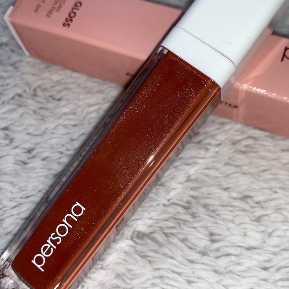 🥰PERSONA COSMETICS LIP GLOSS TOFFEE 6ML - Picture 1 of 5